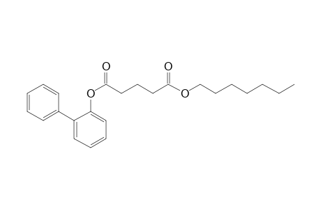 Glutaric acid, 2-biphenyl heptyl ester