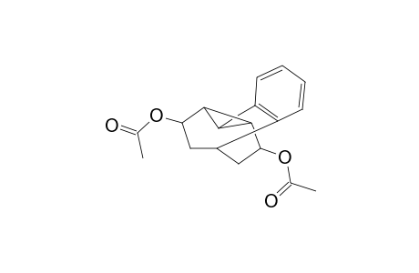 3,7-Diacetoxy-9,10-benzo-tricyclo(3.3.2.0*2,8)dec-9-ene,identification tentative