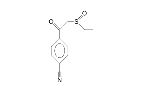 4'-Cyano-2-ethylsulfinyl-acetophenone
