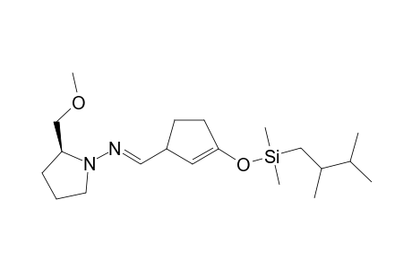 (2S)-1-[[(1R)-3-[(Dimethylthexylsilyl)oxy]-2-cyclopentenyl]methylene]amino]-2-(methoxymethyl)pyrrolidine