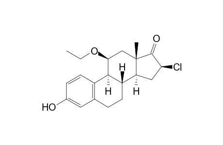 (8S,9S,11S,13S,14S,16S)-16-chloranyl-11-ethoxy-13-methyl-3-oxidanyl-7,8,9,11,12,14,15,16-octahydro-6H-cyclopenta[a]phenanthren-17-one