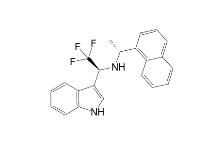 (1S)-2,2,2-trifluoro-1-(1H-indol-3-yl)-N-[(1R)-1-(1-naphthalenyl)ethyl]ethanamine