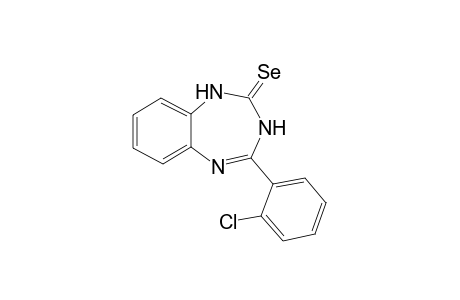 4-(2-Chlorophenyl)-1,3-dihydro-2H-1,3,5-benzotriazepine-2-selone
