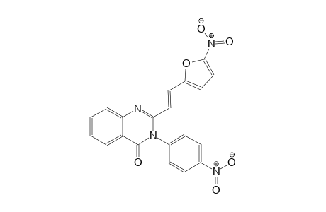 2-[(E)-2-(5-nitro-2-furyl)ethenyl]-3-(4-nitrophenyl)-4(3H)-quinazolinone