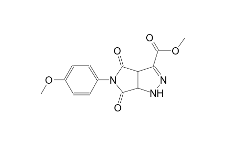 methyl 5-(4-methoxyphenyl)-4,6-dioxo-1,3a,4,5,6,6a-hexahydropyrrolo[3,4-c]pyrazole-3-carboxylate