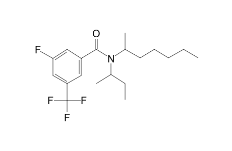 Benzamide, 3-fluoro-5-trifluoromethyl-N-(2-butyl)-N-(hept-2-yl)-