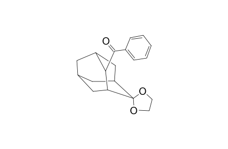 Spiro(adamantane-2,2'-[1,3]dioxolane), 4-benzoyl-