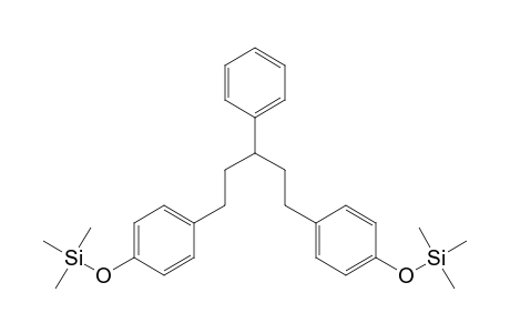 1,5-bis(p-trimethylsiloxyphenyl)-3-phenylpentane