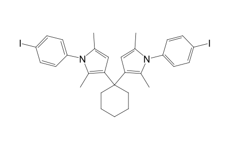 1,1-DI-1-(PARA-IODOPHENYL-2,5-DIMETHYLPYRROL-3-YL)-CYCLOHEXANE