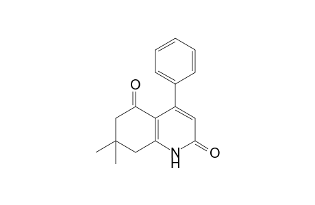 7,8-dihydro-7,7-dimethyl-4-phenyl-2,5(1H,6H)-quinolinedione