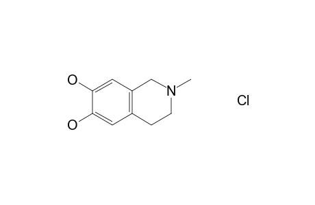 2-Methyl-1,2,3,4-tetrahydro-6,7-isoquinolinediol hydrochloride