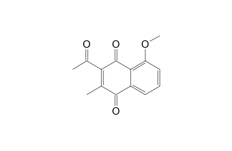 2-ACETYL-8-METHOXY-3-METHYLNAPHTHALENE-1,4-DIONE