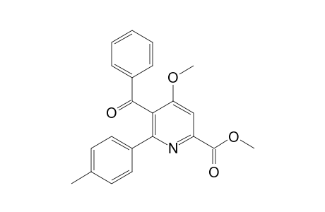 Methyl 4-methoxy-5-benzoyl-6-(4-methylphenyl)pyridine-2-carboxylate