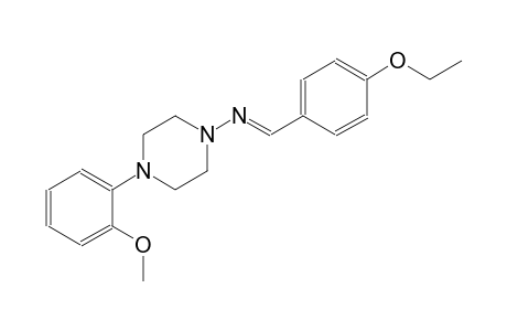 1-piperazinamine, N-[(E)-(4-ethoxyphenyl)methylidene]-4-(2-methoxyphenyl)-