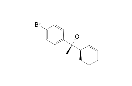(1R*)-1-(4-BROMOPHENYL)-1-[(1S*)-CYCLOHEX-2-ENYL]-ETHANOL