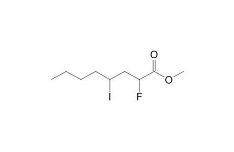 Methyl 2-fluoro-4-iodooctanoate