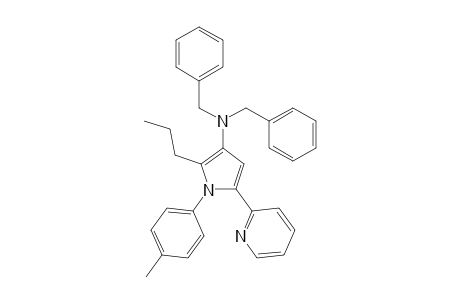 N,N-Dibenzyl-2-propyl-5-(pyridin-2-yl)-1-(p-tolyl)-1H-pyrrol-3-amine
