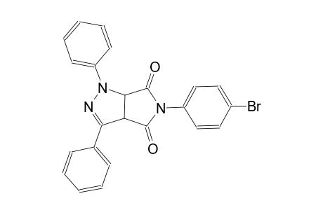 5-(4-bromophenyl)-1,3-diphenyl-3a,6a-dihydropyrrolo[3,4-c]pyrazole-4,6(1H,5H)-dione