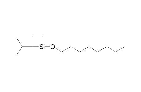 Dimethyl(octyloxy)(1,1,2-trimethylpropyl)silane