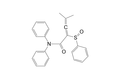 4-Methyl-N,N-diphenyl-2-(phenylsulfinyl)-2,3-pentadienamide