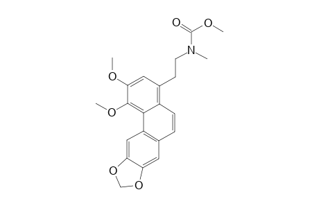 1-(N-Carbomethoxy-N-methylaminoethyl)-3,4-dimethoxy-6,7-methylenedioxyphenanthrene