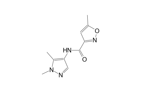 3-isoxazolecarboxamide, N-(1,5-dimethyl-1H-pyrazol-4-yl)-5-methyl-