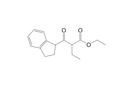 Ethyl 2-(2,3-dihydro-1H-inden-1-ylcarbonyl)butanoate