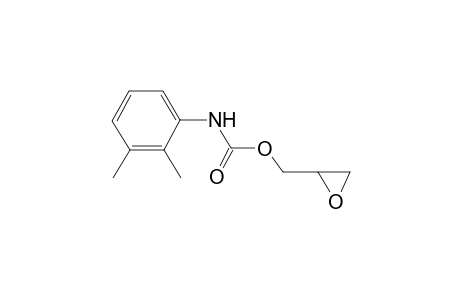 2-Oxiranylmethyl 2,3-dimethylphenylcarbamate
