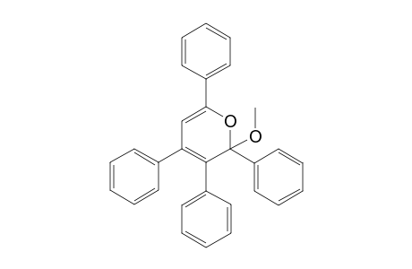 2-Methoxy-2,3,4,6-tetraphenyl-2H-pyrane