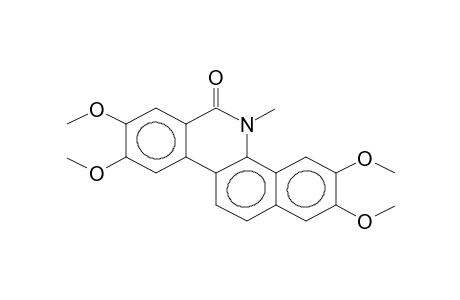 2,3,8,9-Tetramethoxy-5-methylbenzo[c]phenanthridin-6(5H)-one