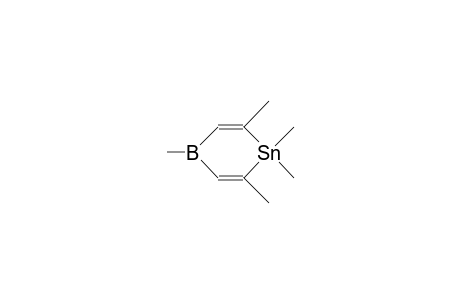 1,3,4,4,5-Pentamethyl-1-bora-4-stanna-2,5-cyclohexadiene
