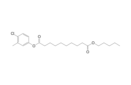 Sebacic acid, 4-chloro-3-methylphenyl pentyl ester