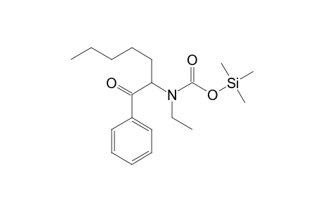 N-Ethylnorheptedrone CO2 TMS