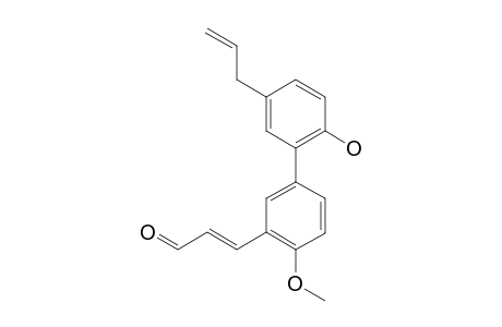 4-METHOXY-MAGNALDEHYDE-B;5'-ALLYL-2'-HYDROXYPHENYL-4-METHOXY-3-CINNAMIC-ALDEHYDE