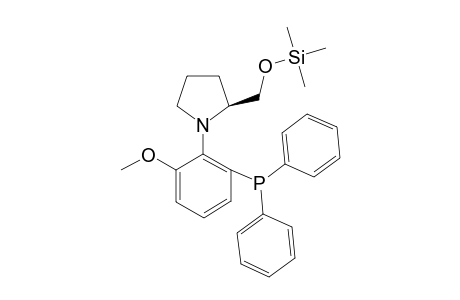 (S)-1-[2'-(DIPHENYLPHOSPHINO)-6'-METHOXYPHENYL]-2-(TRIMETHYLSILANOXYMETHYL)-PYRROLIDINE
