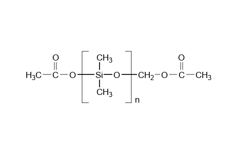 Polydimethylsiloxane, methyldiacetoxy terminated