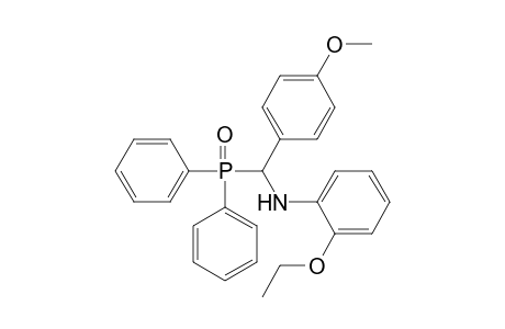 diphenyl[p-methoxy-α-(o-phenetidino)benzyl]phosphine oxide