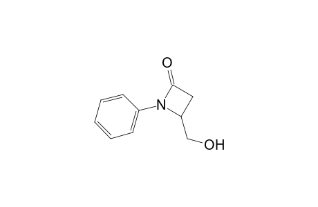 4-(Hydroxymethyl)-1-phenyl-2-azetidinone