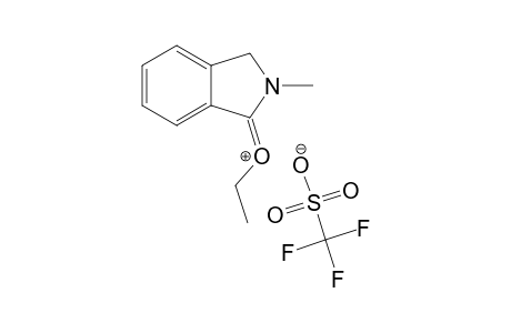 3-ETHOXY-2-METHYL-1H-ISOINDOLIUM-TRIFLUOROMETHANESULFONATE