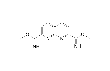 Dimethyl 1,8-naphthydrine-2,7-dicarboximidate