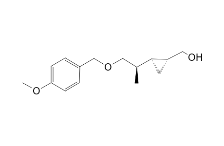 (1R*,2S*)-2-{2-[4-(Methoxybenzyl)oxy]-(1R*)-1-methylethyl}cyclopropylmethanol