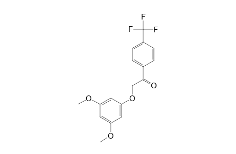 1-(4'-TRIFLUOROMETHYLPHENYL)-2-(3',5'-DIMETHOXYPHENOXY)-ETHANONE