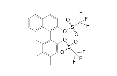 (R)-5,6-Benzo-4',5',6'-trimethyl-2,2'-biphenol Bis-triflate
