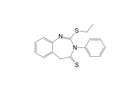 2-Ethylsulfanyl-3-phenyl-3H-4,5-dihydro-1,3-benzodiazepine-4-thione