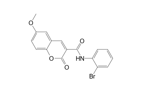N-(2-Bromophenyl)-6-methoxy-2-oxo-2H-chromene-3-carboxamide