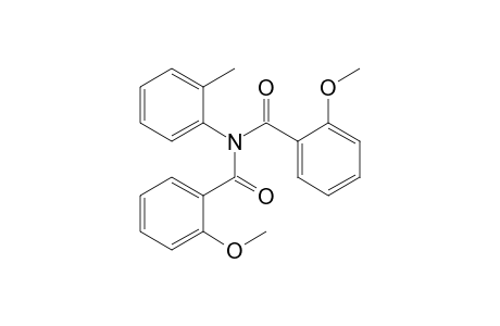 2-Methoxy-N-(2-methoxybenzoyl)-N-(2-methylphenyl)benzamide