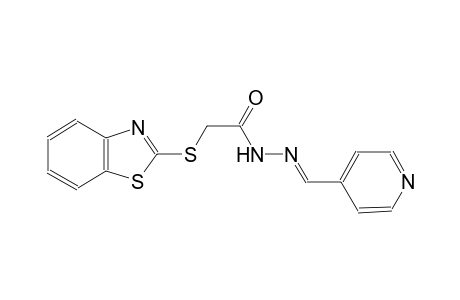 acetic acid, (2-benzothiazolylthio)-, 2-[(E)-4-pyridinylmethylidene]hydrazide