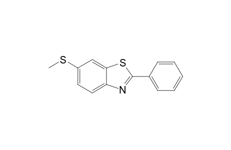 6-(methylthio)-2-phenyl-1,3-benzothiazole
