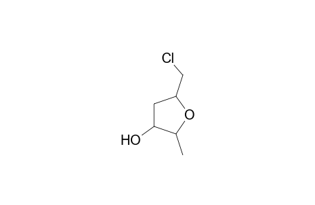 (2RS,4SR,5RS)-2-Chloromethyl-5-methyl-4-hydroxytetrahydrofuran