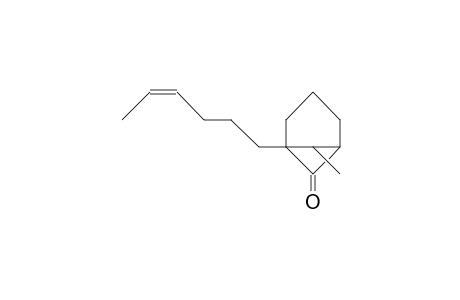 anti-1-(<Z>-4-Hexen-1-yl)-7-methyl-bicyclo(3.1.1)heptan-6-one